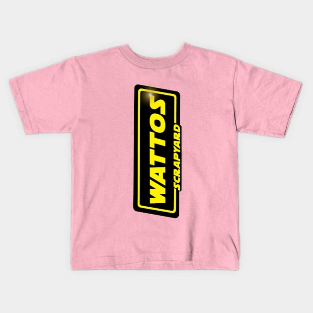 basic sideways Kids T-Shirt by WattosScrapYard